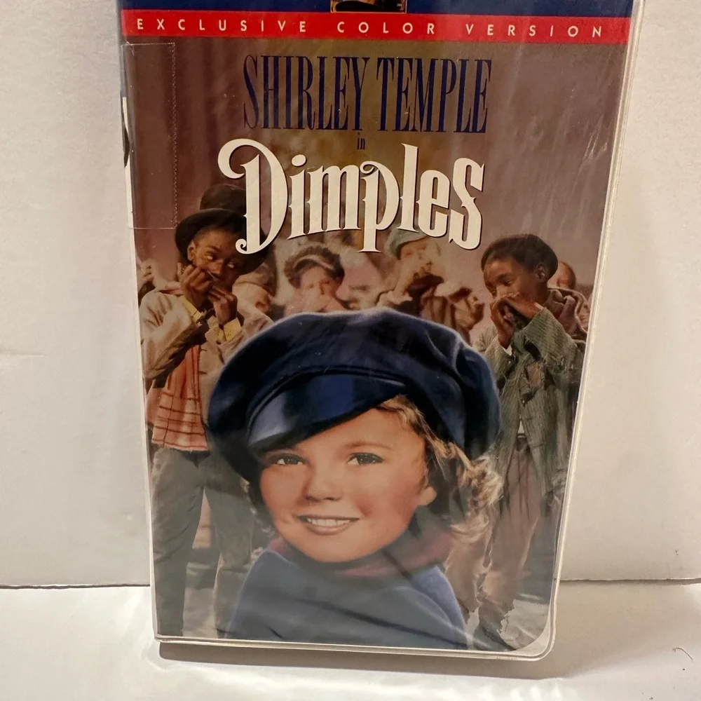 Shirley Temple in Dimples VHS Collectable